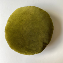 Load image into Gallery viewer, Velvet round eco cushion 14" multi colours available