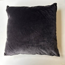 Load image into Gallery viewer, Blue mix Patchwork Velvet fabric rectangle square cushion 42 x 42 cm