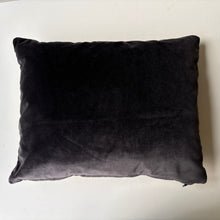 Load image into Gallery viewer, Green mix Patchwork Velvet fabric rectangle lumbar cushion 34 x 43cm