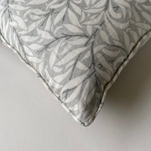 Load image into Gallery viewer, Love is enough - William Morris Pure Willow Bough in Light grey 40 x 40cm