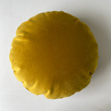 Load image into Gallery viewer, Velvet round eco cushion 14" multi colours available