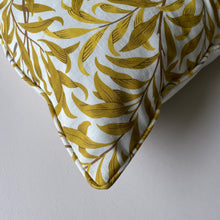 Load image into Gallery viewer, Epping Forest is calling! William Morris x Ben Pentreath's Cornubia Willow Bough in Yellow 50 x 50cm