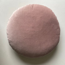 Load image into Gallery viewer, Large velvet round cushion