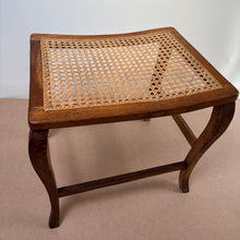 Load image into Gallery viewer, Vintage French cane occasional coffee table