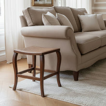 Load image into Gallery viewer, Vintage French cane occasional coffee table
