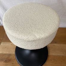Load image into Gallery viewer, Erzeugins Lusch Perspex Tulip stool 1970's Eco Boucle Stool