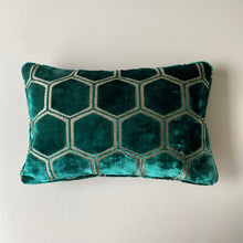 Load image into Gallery viewer, Designers guild Manipur in Azure small lumbar cushion