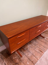 Load image into Gallery viewer, Vintage MCM Teak sideboard designed by Frank Guille for Austinsuite
