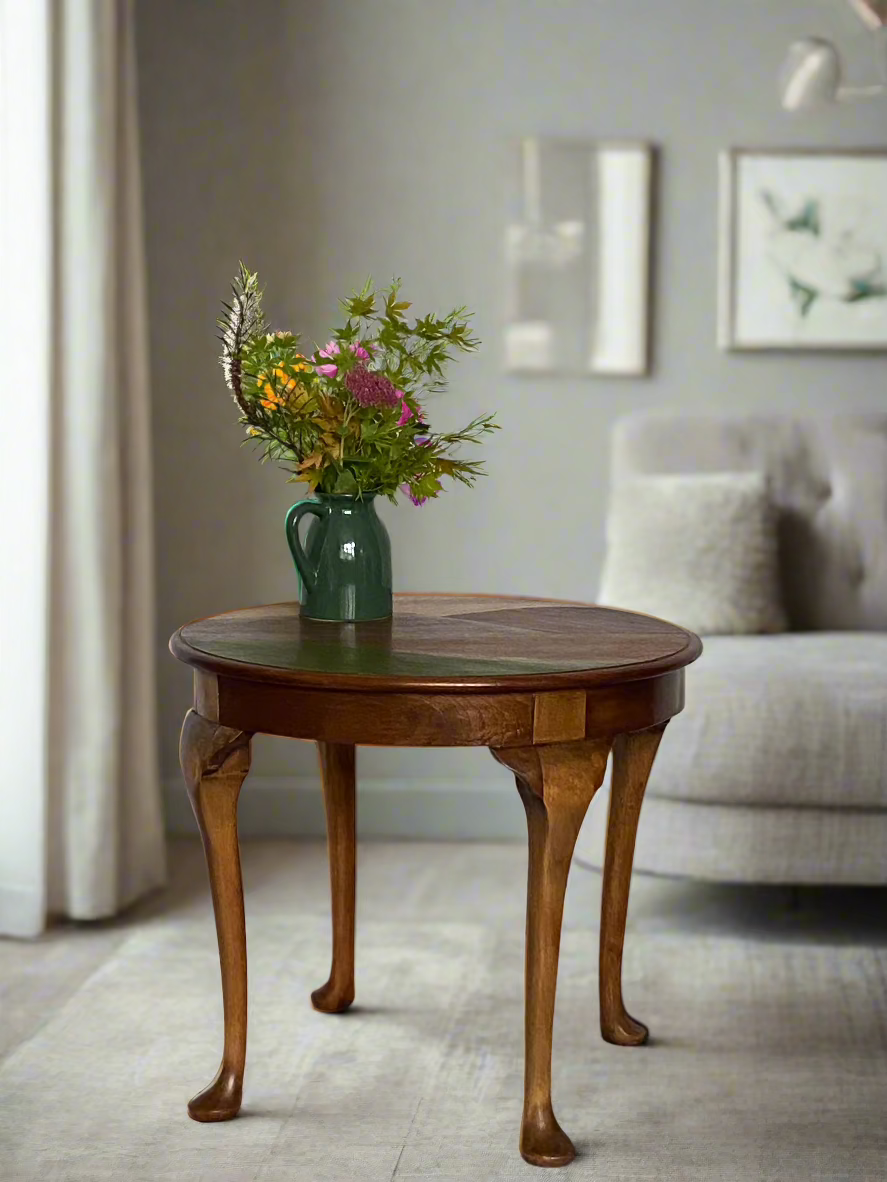 Landscape marquetry Coffee table