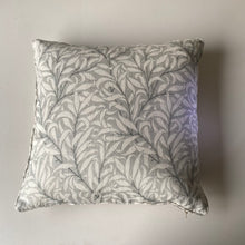 Load image into Gallery viewer, Love is enough - William Morris Pure Willow Bough in Light grey 50 x 50cm Cushion cover
