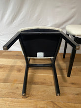 Load image into Gallery viewer, Pair of refurbished Eco Boucle Retro MCM dinning room, home office chairs
