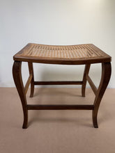 Load and play video in Gallery viewer, Vintage French cane occasional coffee table
