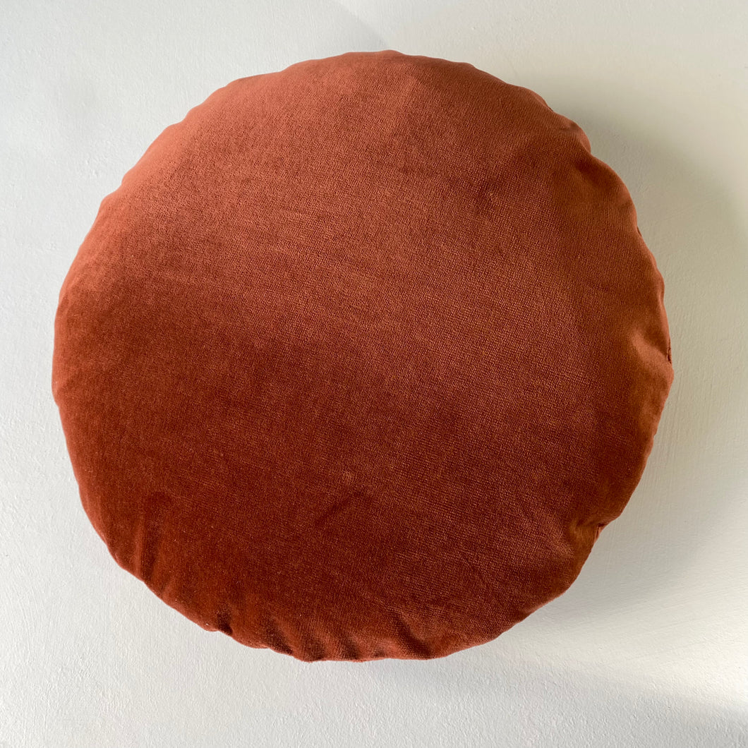 Velvet round eco cushion 14